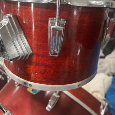 Vintage Ludwig 10 Piece Kit - 70's - Mahogany image 9