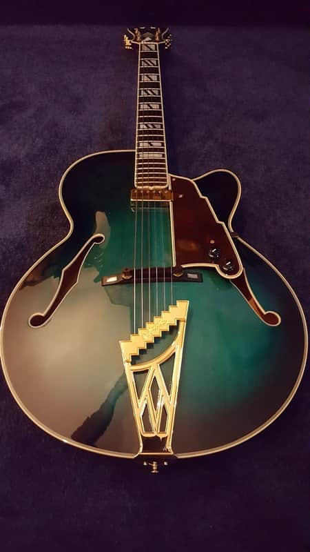 DANGELICO NEW YORKER NYL2 2004 BLUEBURST/ TEALBURST image 1