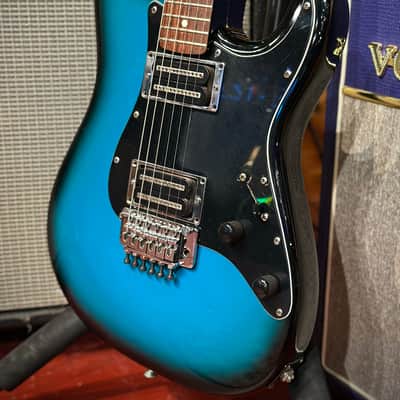 1983 Fernandes Japan FST-75 Function Stratocaster Blue Burst *Rare* image 3