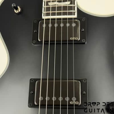 ESP E-II Eclipse Electric Guitar w/ Case - Black Satin image 6