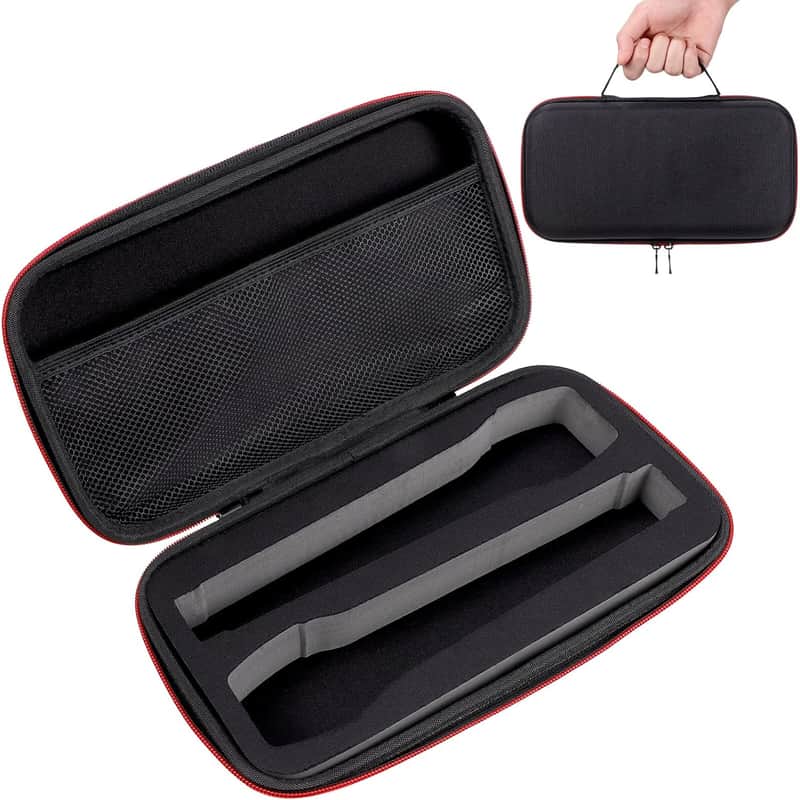 1Pcs Dual Mic Bag Microphone Carrying Travel Case Wireless Microphone Case Hard Microphone Pouch Storage Pouch for Travel image 1