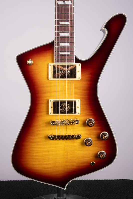 B-Stock Ibanez Iceman IC420FM Electric Guitar - Violin Sunburst image 1