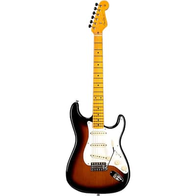 Fender Eric Johnson Virginia Stratocaster Maple Fingerboard Electric Guitar Regular 2-Color Sunburst image 3
