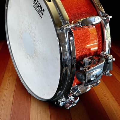 Tama Cocktail Jam Snare 12" x 5" - Orange sparkle image 5
