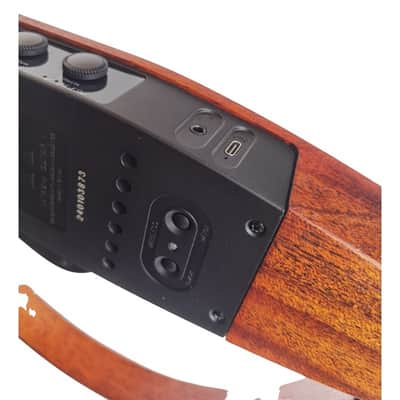 Natasha NBSG Nylon Mahogany Traveler guitar image 3