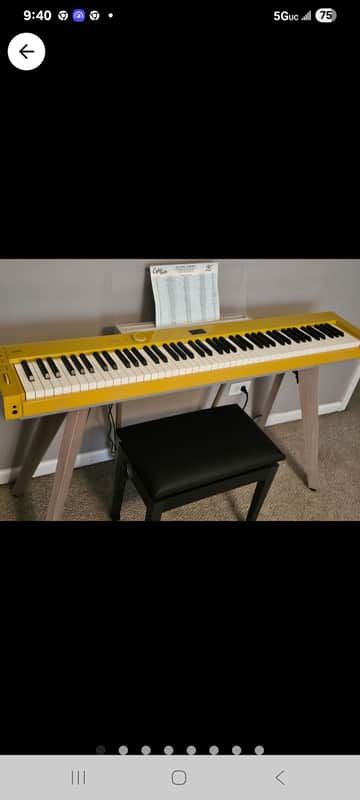 Casio PX-S7000 HM 2022 - Harmonious mustard image 1