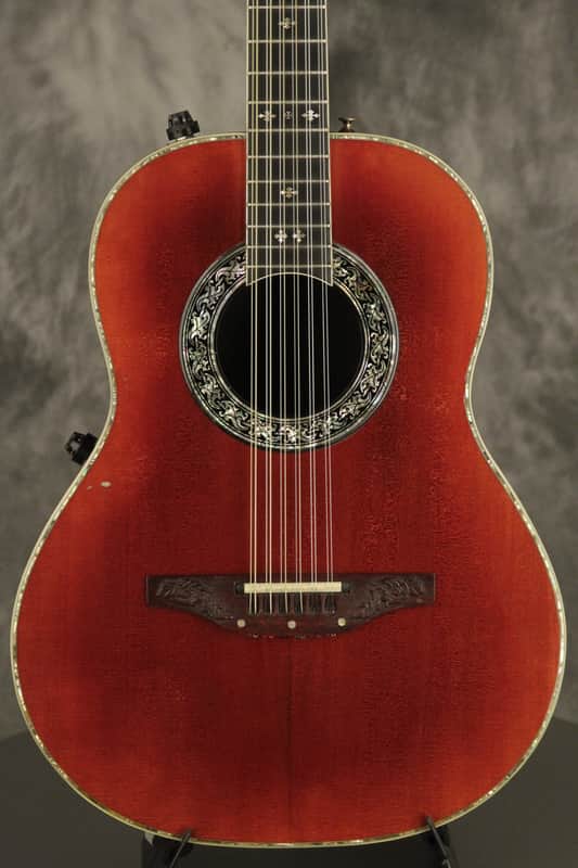 RARE 1978 Ovation 12-string "The Anniversary" model STEREO acoustic electric image 1