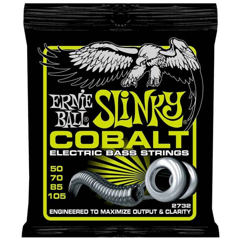 Ernie Ball 2732 Cobalt Regular Slinky Bass 4-String Set .050 - .105 image 1