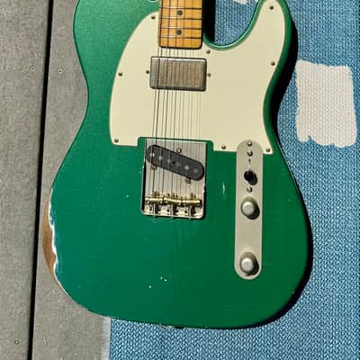 Norton Electric T5 Custom Telecaster - Sherwood Green image 17