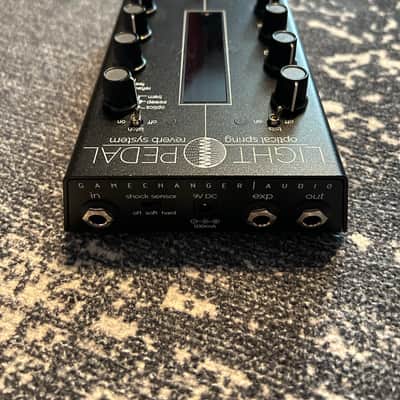 Gamechanger Audio Light Pedal Optical Spring Reverb 2020 - Black image 4