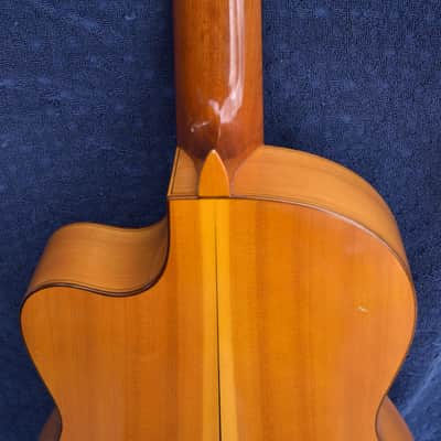 Carlos Pina Flamenco Blanca 198x-1995 - Lacquer w/cutaway image 6