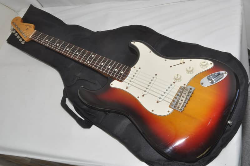 Fender Japan ST62(3TS)'62 Stratocaster 3-Tone S electric Guitar Ref No 7181 image 1