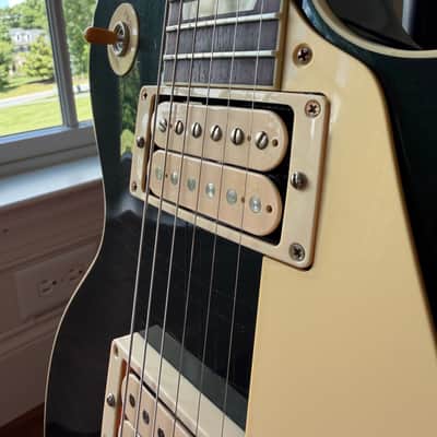 2025 Gibson M2M Custom Shop ‘57 Reissue R7 Murphy Ultra Light Aged Stinger - British Racing Green image 6