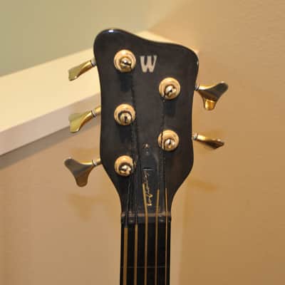 Warwick One Of A Kind Infinity V Custom Shop Fretless Bass Guitar - AAAA Birdseye image 5