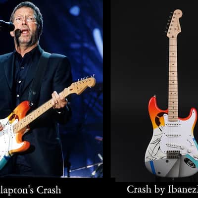 Fender Custom Shop Eric Clapton Stratocaster 'Crashocaster' Crash Rainbow image 18