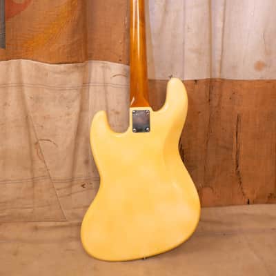 Fender Jazz Bass 1960 White - Refin Stack Knob image 7