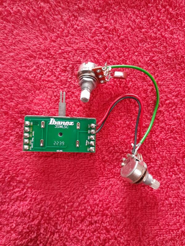 Wiring Ibanez 5 Way Switch 3SWLSC for HH Pickups image 1