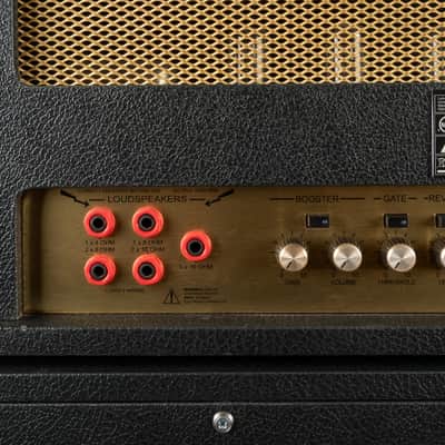 2011 Marshall YJM100 Yngwie Malmsteen Signature with Marshall 1960AHW 100 Cab - Black | Made in UK Limited Edition Handwired Plexi Half Stack 2-Channel 100-Watt Guitar Tube Amp Head Top Cab Power Attenuator image 12