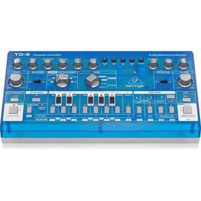 Behringer TD3-BB Baby Blue Analog Bass Synth - Open Box image 4