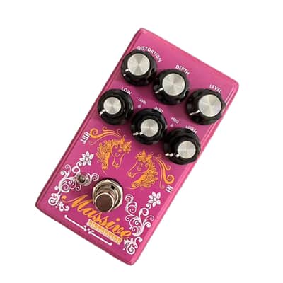 Ginean Super Overdrive effect pedal with Distortion, Depth ,Level,3-Band Parametric EQ Sound Modifier,price include the import duty to US buyer image 2