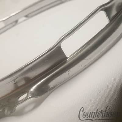 *Ludwig 14" Prototype Acrolite Drum Rim Aluminum Snare Resonant Hoop Vintage 60s image 3