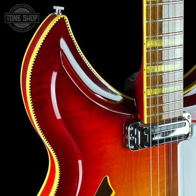 Used 2009 Rickenbacker 381 V69 Fireglo w/case TSU25246 image 5