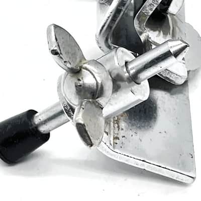 Ludwig #1304 / L-1304-BA Hoop Mounted Bass Drum Anchor Spurs - Block Logo Vintage 70s/80s- EX - LBDA-106 image 4