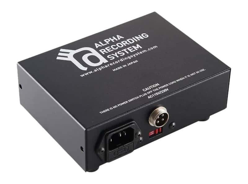 Alpha Recording System Model 1100W Rotary DJ Mixer (Wood Side