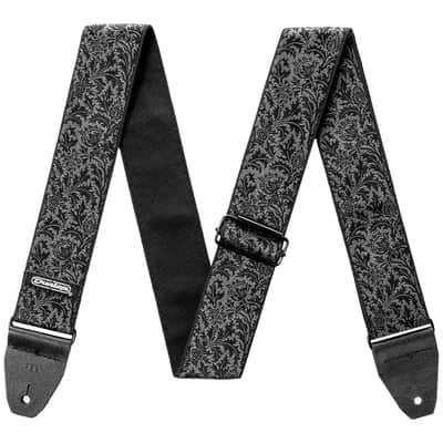 D6714 Jacquard Black Thistle Dunlop image 1