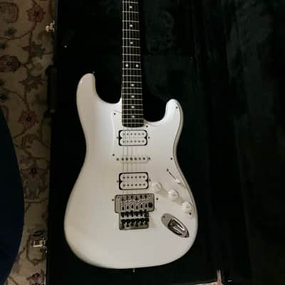 ESP Dave Murray Custom Strat 1988 - White image 3