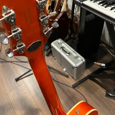 Gretsch electromatic Hollow Body 2004 - orange image 6