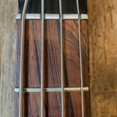 1960's Silvertone 1444 2 Pick up Bass in Black finish image 5