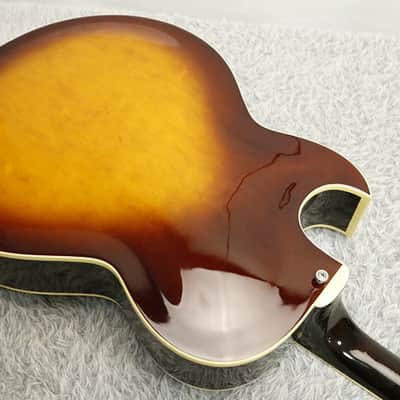 Vintage 1987 made Greco Super Real Project Series FA-67-70 Hollow body w/Hardcase Made in Japan image 12