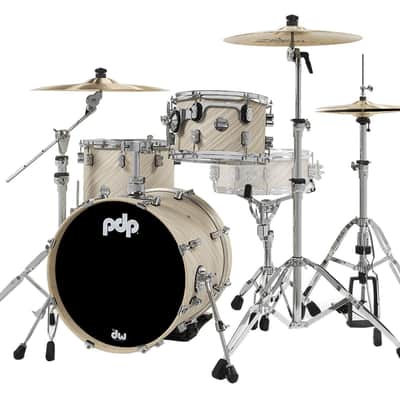 PDP Concept Maple 3-Piece Bop Shell Pack - Twisted Ivory image 2