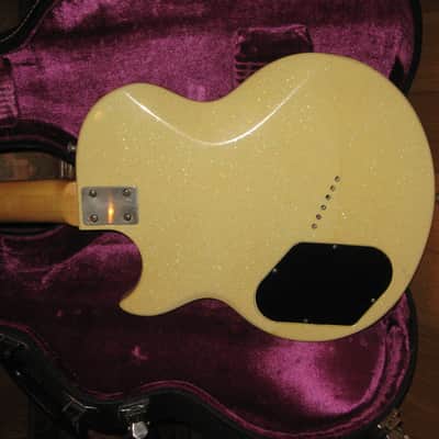 1973 Gibson L6-s In Super Rare Glitter White 100% - Excellent - Paul Stanley - KISS image 4