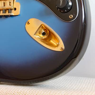 Used Yamaha ST535RX 80s MIJ Strat HSS Blueburst image 5