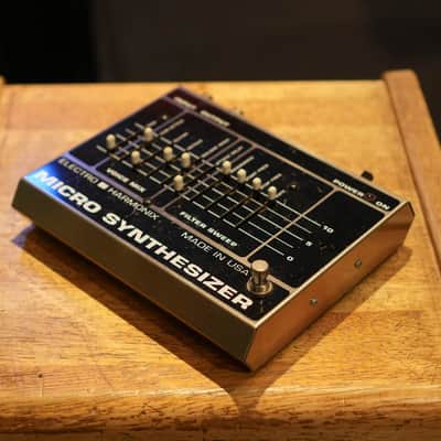 Electro-Harmonix Micro Synthesizer v3 Black (1990s) w/Box - Used image 2