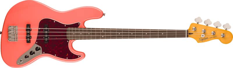Squier Classic Vibe '60s Jazz Bass® - Tahitian Coral image 1