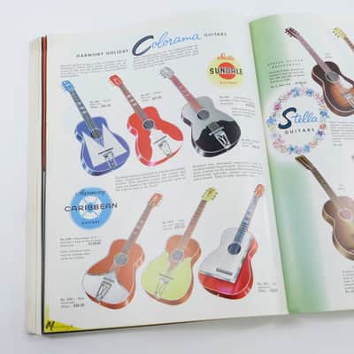 1956 L.D. Heater Catalog Music Company Catalog Gibson, Harmony, Kay, National, Etc. Case Candy image 16
