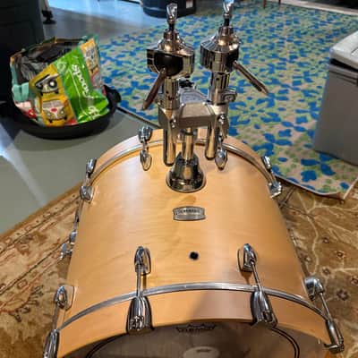 Yamaha TMP0F4 Tour Custom 20x15/14x13/12x8/10x7" 4pc Shell Pack 2020 - Present - Butterscotch Satin image 4