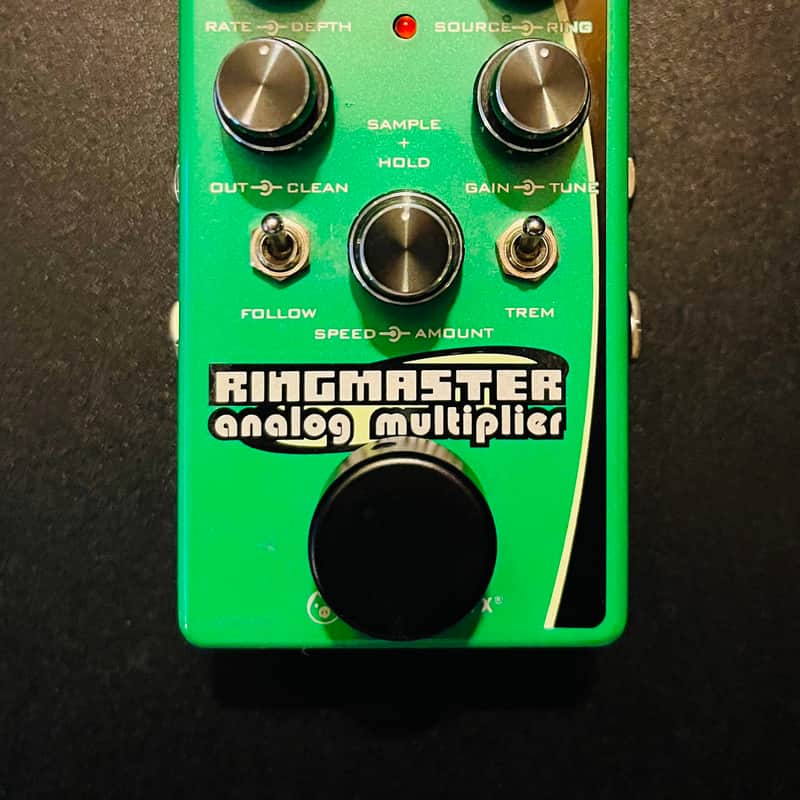 2010s Pigtronix Ringmaster Analog Multiplier Green