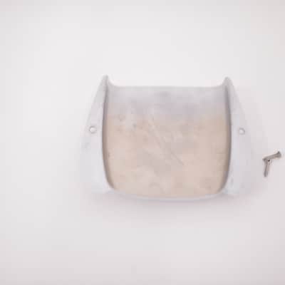 1973 Vintage Fender Jazz Bass F-Logo BRIDGE COVER Chrome JBass Guitar Original 1970's 1971 1972 1974 1975 1976 1977 1978 1979 image 7
