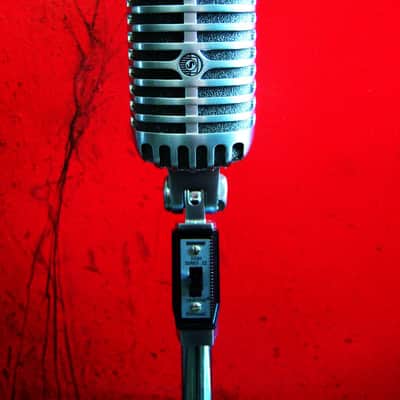 2000 era Shure 55SH dynamic cardioid microphone w Neutrik cable 55S 55SW 55 # 5 image 4