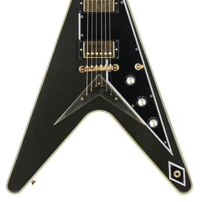 2007 Gibson Custom Shop Flying V Custom Gunmetal image 2