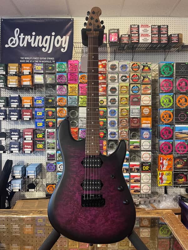 Sterling Jason Richardson Signature Cutlass - Purple Burst Satin image 1
