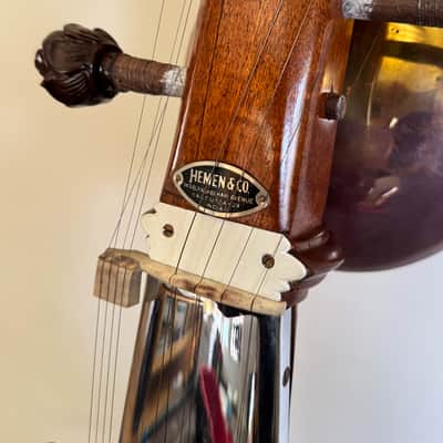 Hemen Sen Sarod Early 2000s - One Piece Teak image 10