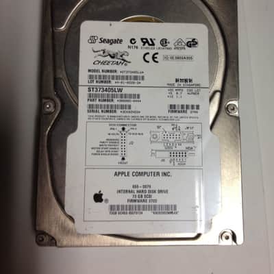 6 Seagate SCSI drives, 73, 36, & 18GB LW image 1