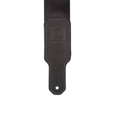 Boss Nylon Guitar Strap - 2", Black - BSB-20-BLK image 2