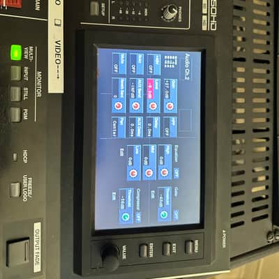 Roland VR-50HD Multi-Format AV Mixer. SKB Rolling Rack, WATTBOX WB-600-SVCE-12 image 2