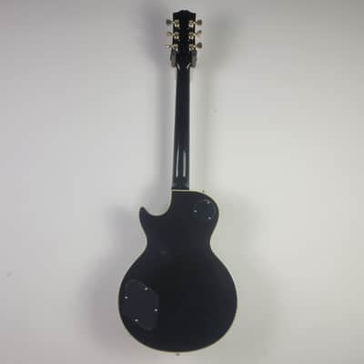 1989 Epiphone Black Beauty 1957 Style Les Paul Custom Modified - Ebony, Made in USA? (First Year Prototype?) image 6
